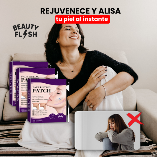 3 LiftPatch™ – Parche Lifting Invisible para Reafirmar Rostro Sin Botox ni Procedimientos + 🎁 Guía “10 Trucos Secretos para recuperar tu energía femenina y volver a sentirte plena” GRATIS + Envío Gratis