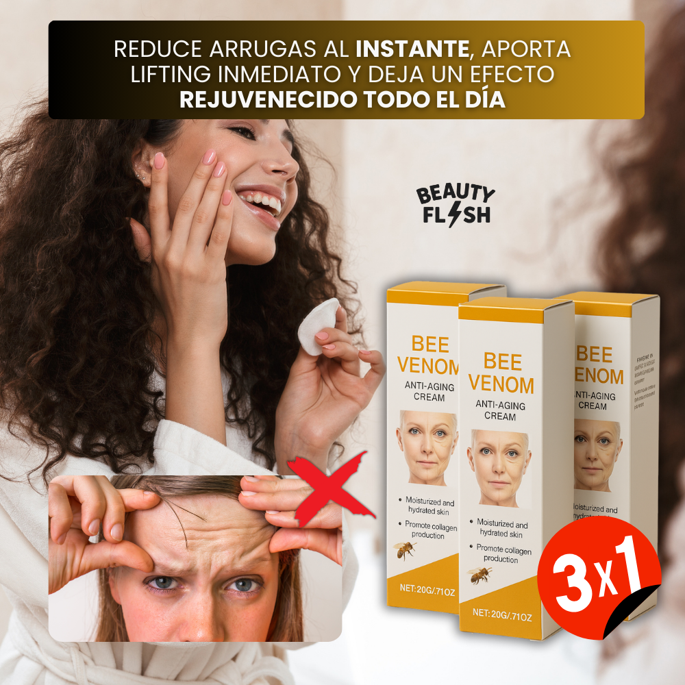3 BeeLift™ – Lifting Facial Instantáneo Sin Inyección + 🎁 Guía “10 Trucos Secretos para recuperar tu energía femenina y volver a sentirte plena” GRATIS + Envío Gratis