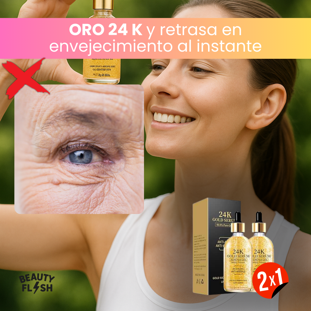 2 Gold Elixir™ – Firmeza, luz y belleza en una sola gota y al instante + 🎁 Guía “10 Trucos Secretos para atraer a cualquier hombre” GRATIS + Envío Gratis