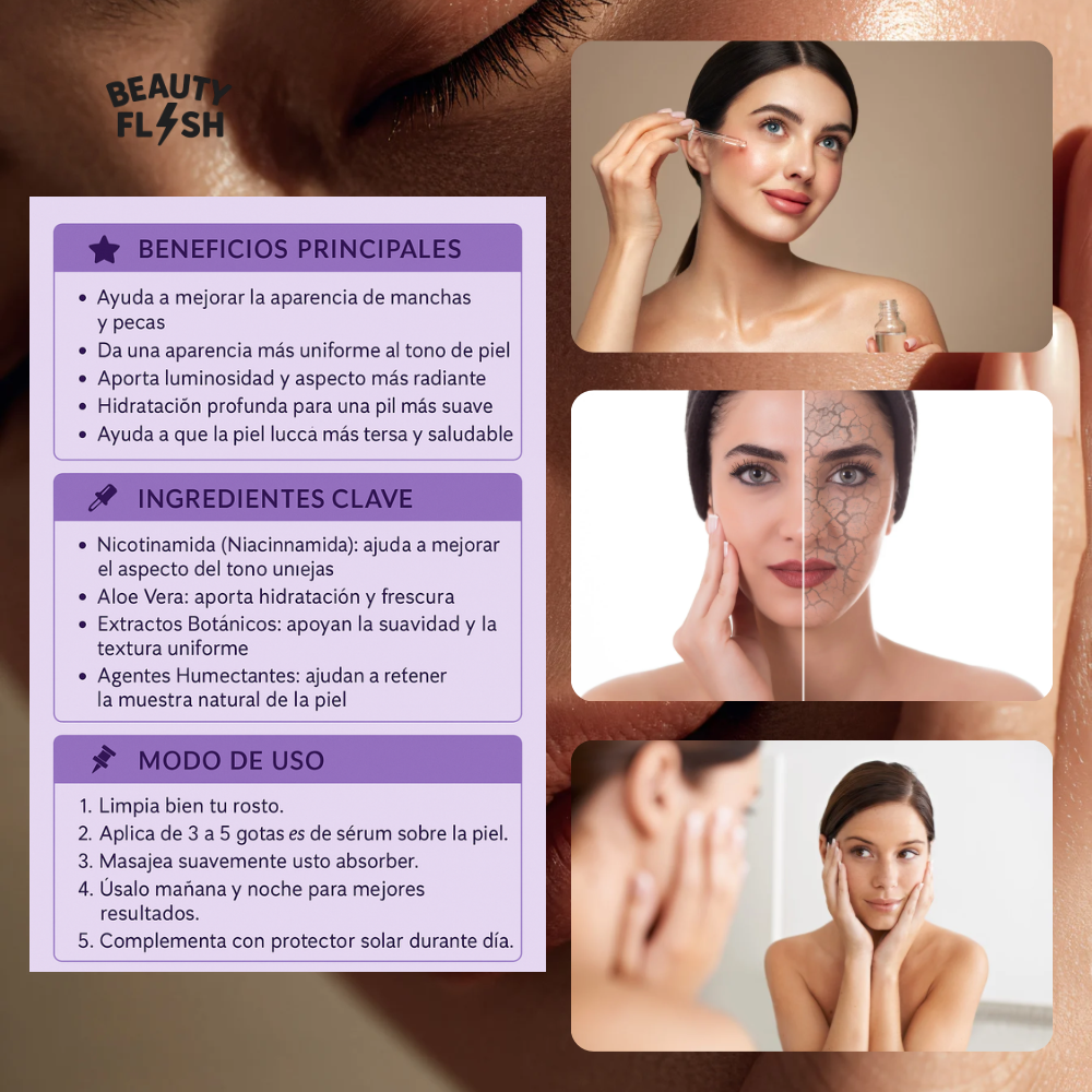2 LumiDerma™ – Elimina manchas y aclara piel en 3 días + 🎁 Guía “10 Trucos Secretos para recuperar tu energía femenina y volver a sentirte plena” GRATIS + Envío Gratis