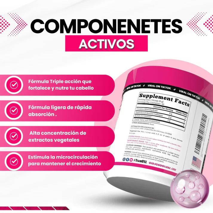 Creatina Femme Plus™ – Gluteos y piernas grandes + 🎁 Guía “10 Trucos Secretos para atraer a cualquier hombre” GRATIS + Envío Gratis