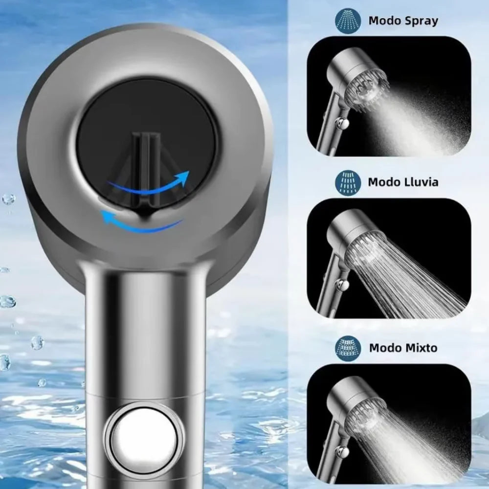 TurboMax™ – Más presión, menos tiempo, mejor baño +🎁 Manual 12 pasos simples para tener un hogar inteligente gastando menos GRATIS + Envío Gratis